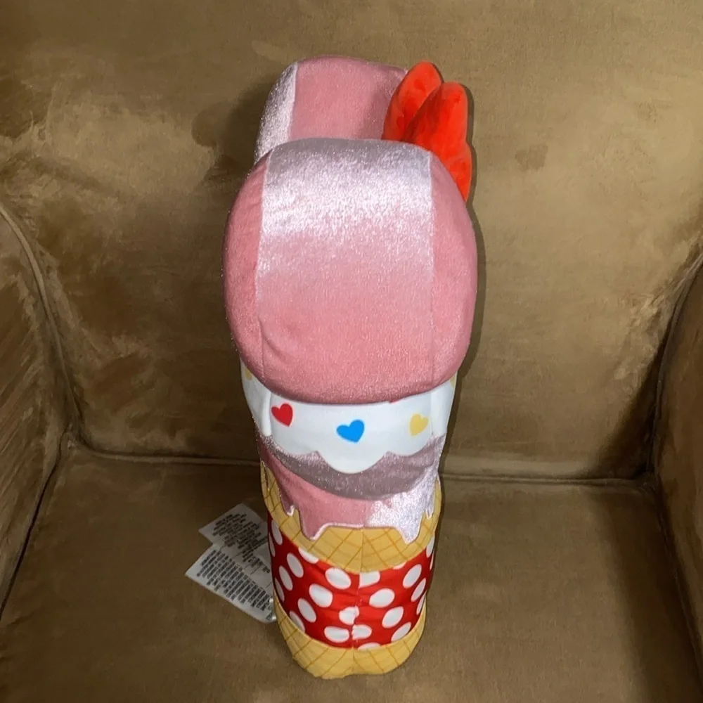 Disney parks Minnie Mouse large ice cream plush Disney food merchandise